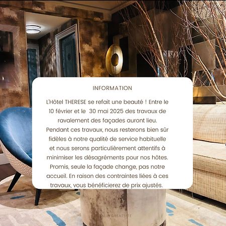 Hotel Therese Paris Eksteriør bilde